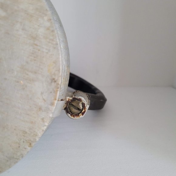 Knightcore Vintage Hammered Metal Pitcher Carafe - Picture 9 of 11